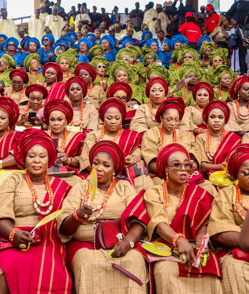 Yoruba Women at the Ojude Oba festival 2024.